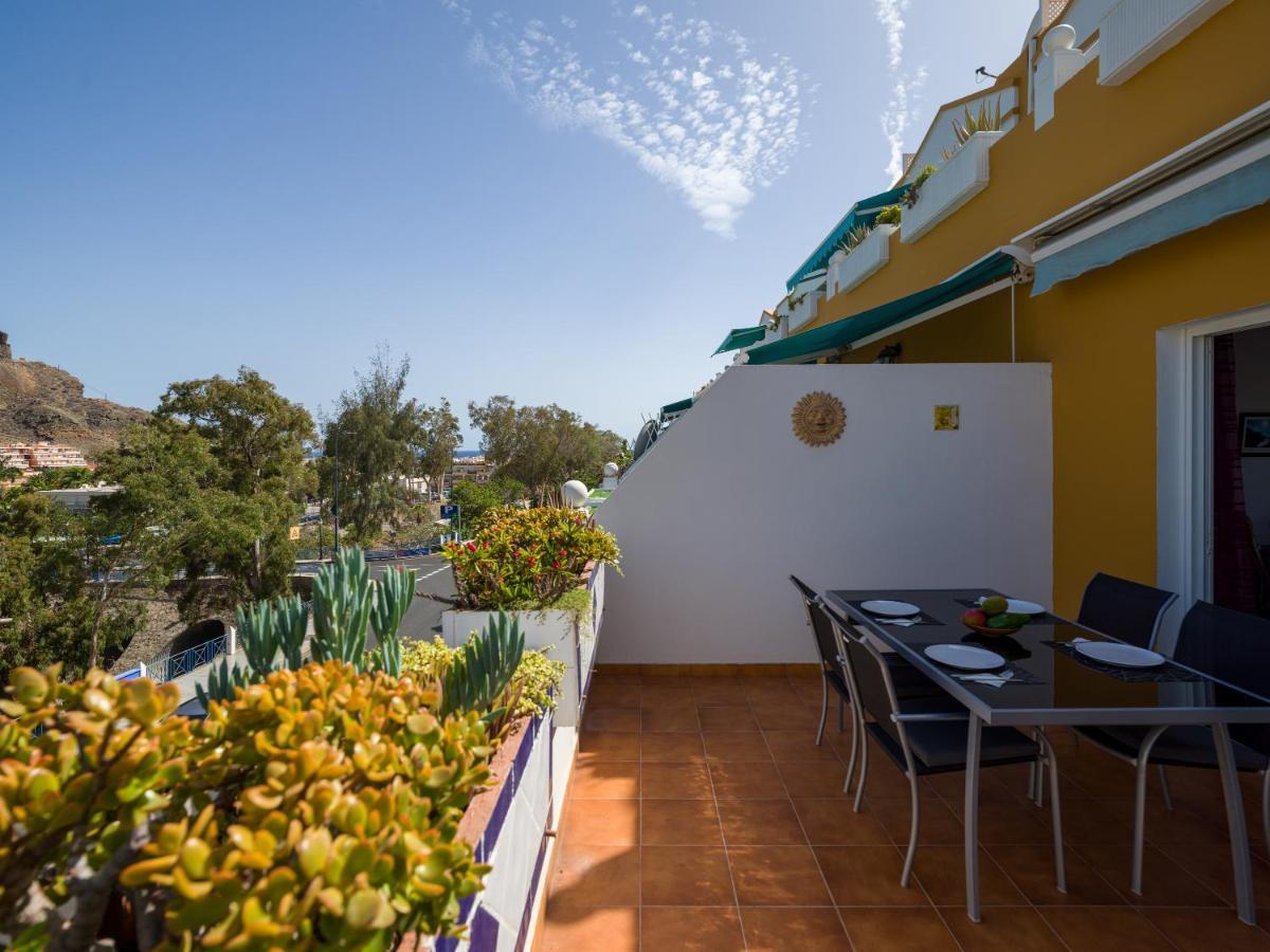 Amarre Pool Apartment Puerto De Mogan Exterior photo