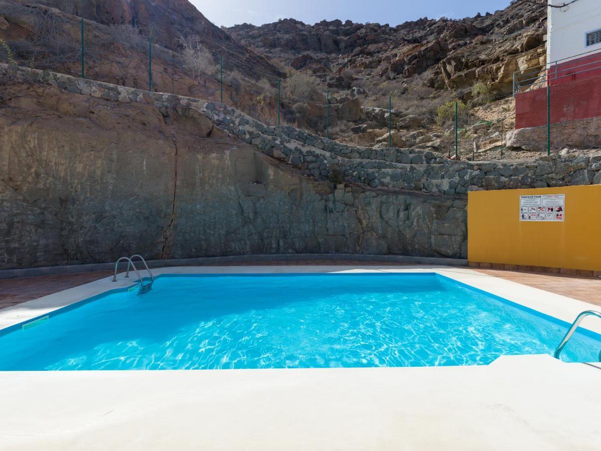 Amarre Pool Apartment Puerto De Mogan Exterior photo