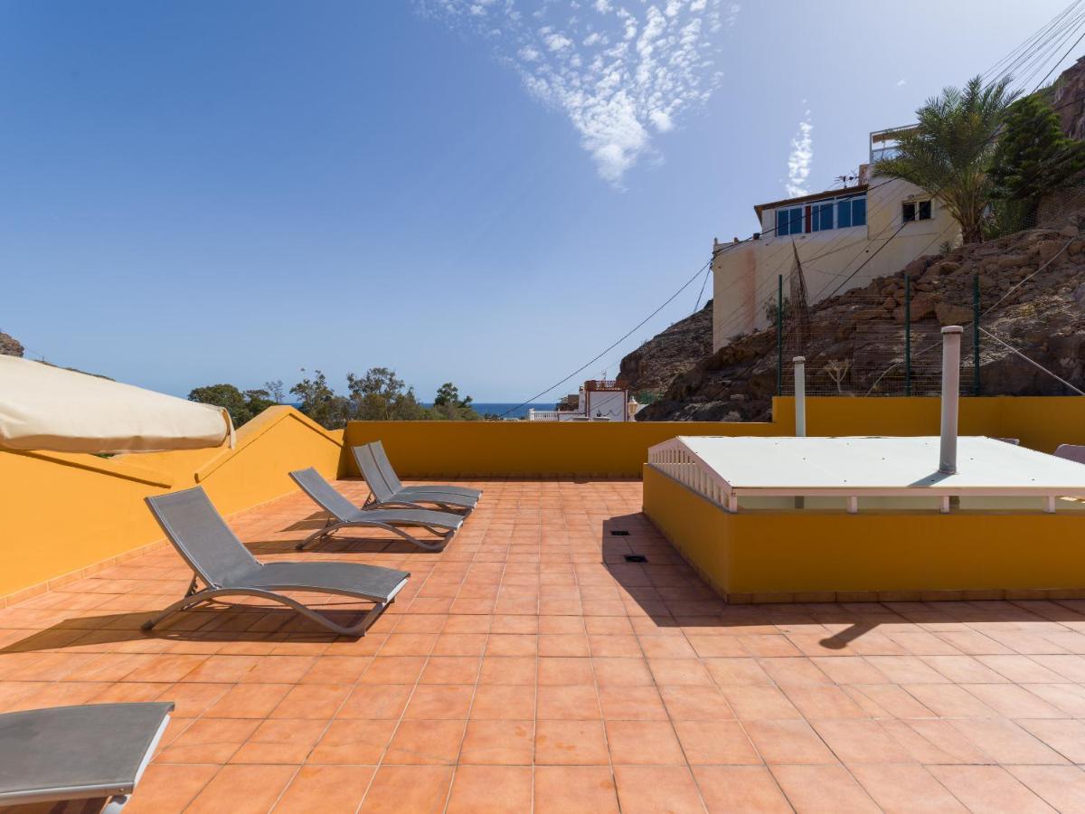 Amarre Pool Apartment Puerto De Mogan Exterior photo
