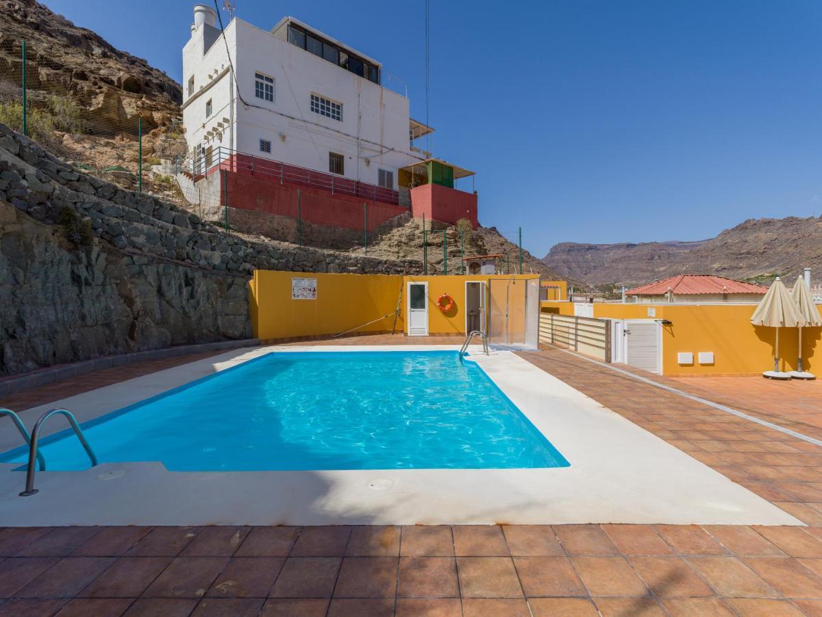 Amarre Pool Apartment Puerto De Mogan Exterior photo