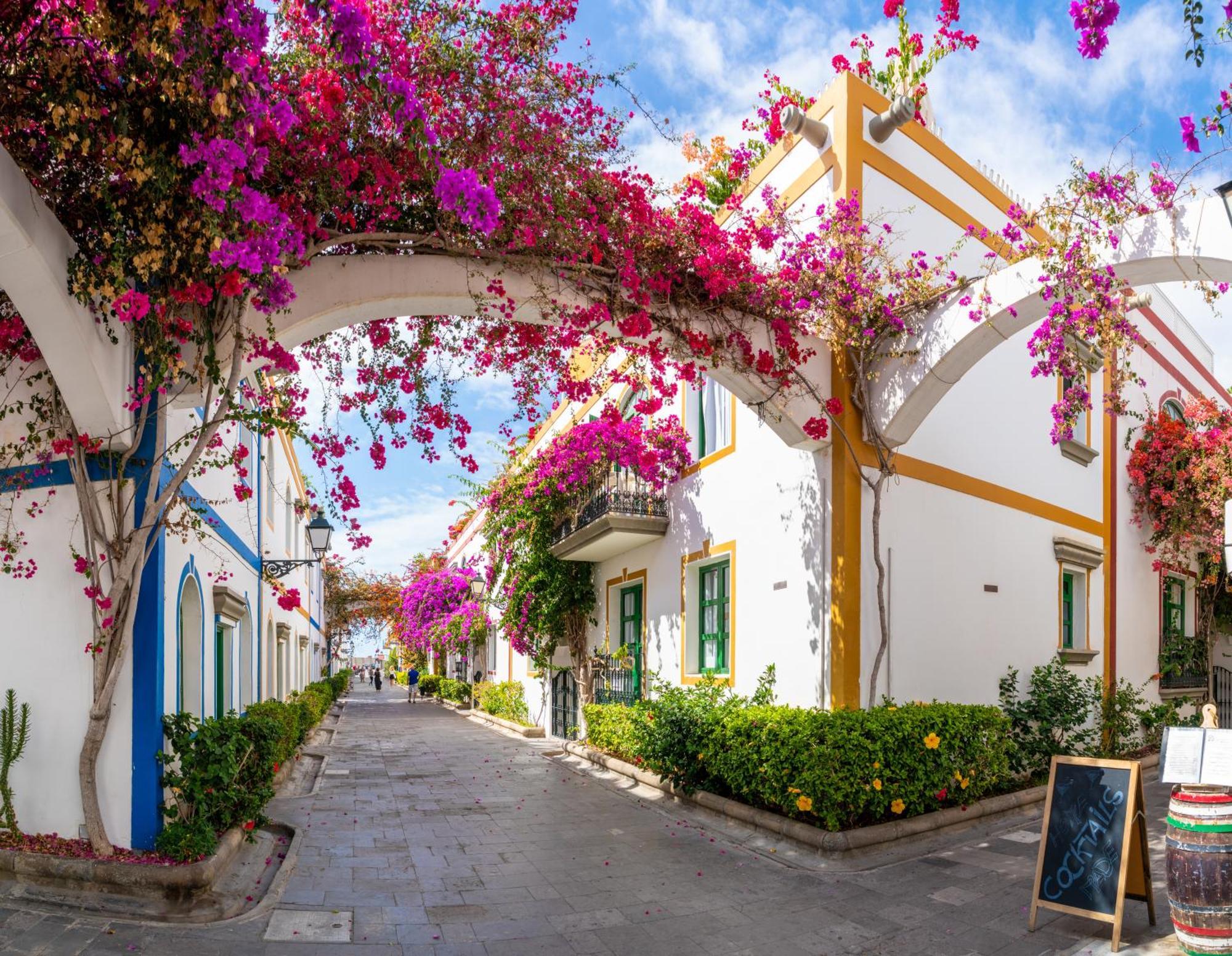 Amarre Pool Apartment Puerto De Mogan Exterior photo