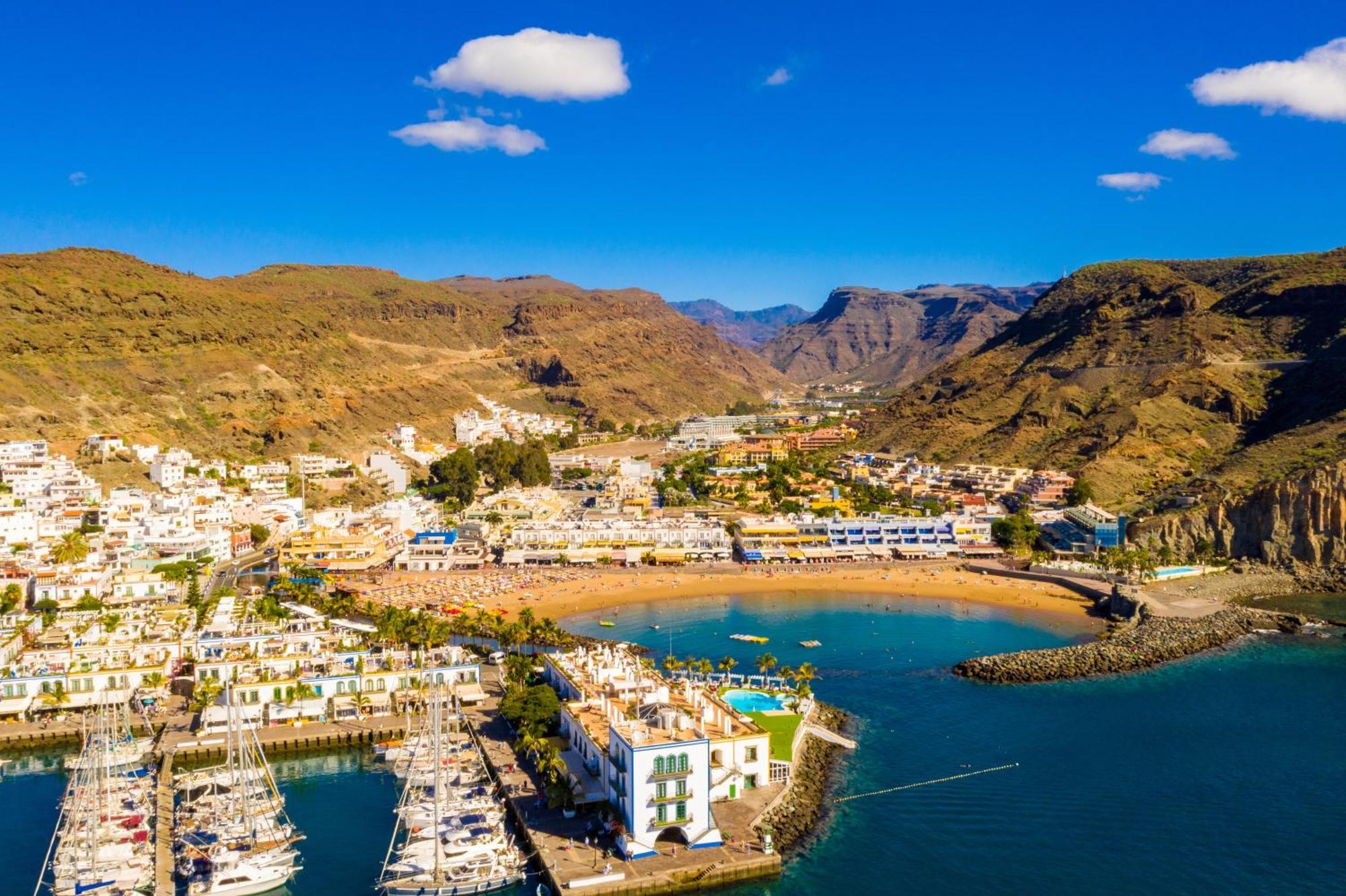 Amarre Pool Apartment Puerto De Mogan Exterior photo