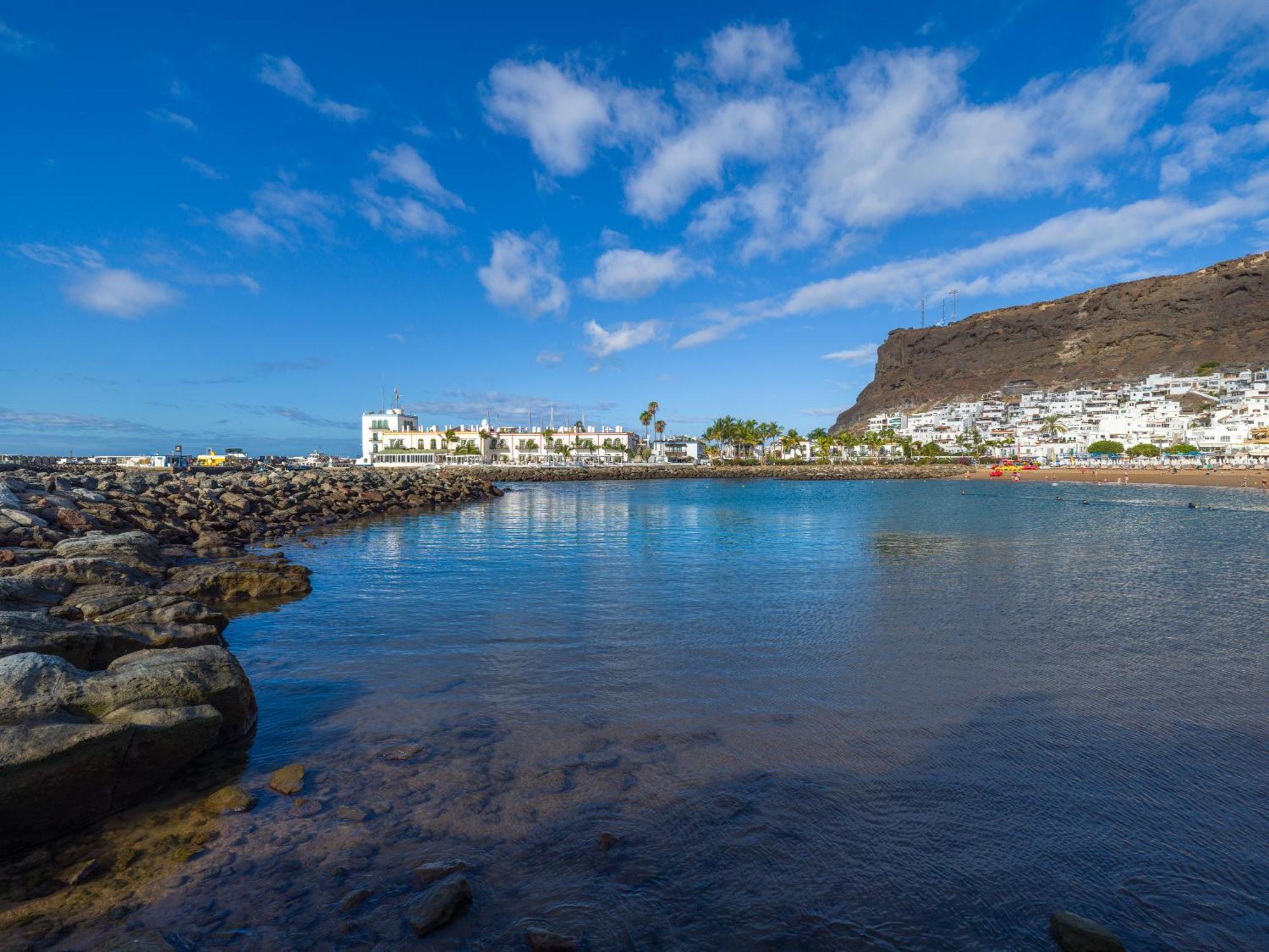 Amarre Pool Apartment Puerto De Mogan Exterior photo