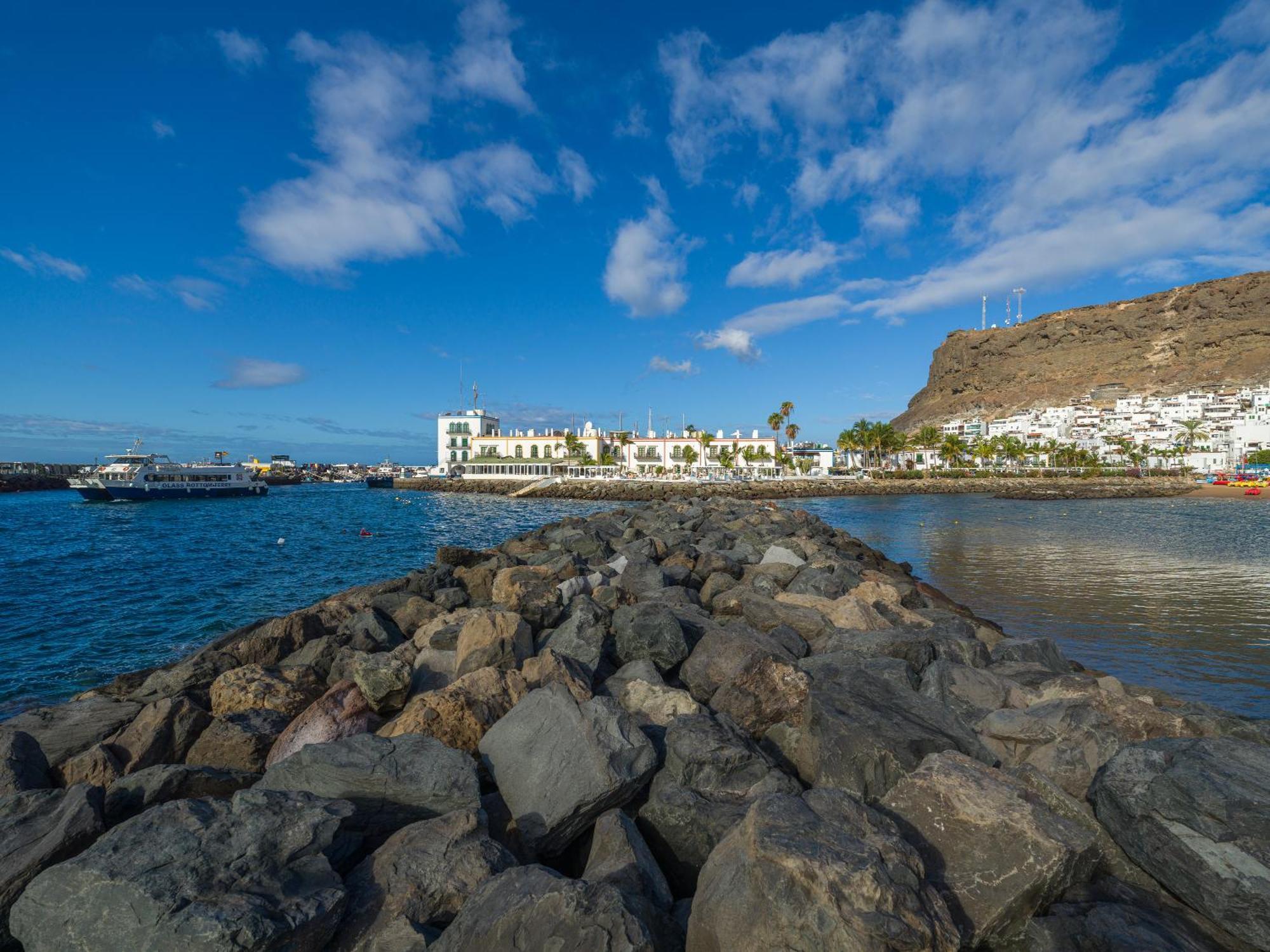 Amarre Pool Apartment Puerto De Mogan Exterior photo